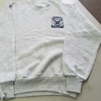 CSP Crewneck Sweatshirt w/ silkscreen patch (GRAY)